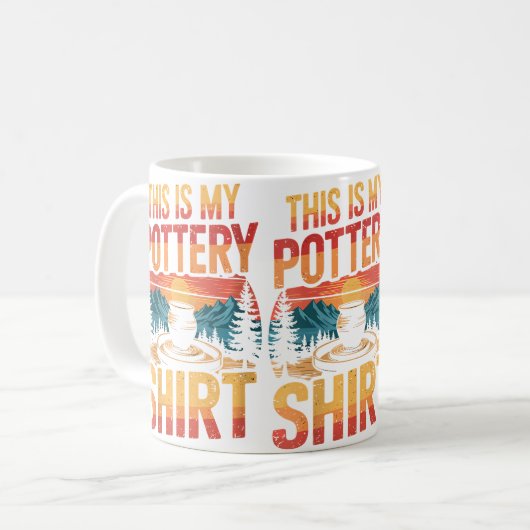 Mug Womens Funny Pottery (Devant gauche)