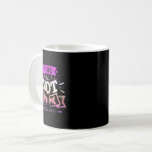 Mug Womens Funny Quote Sy Thou Shalt Not Try Me  (Devant gauche)