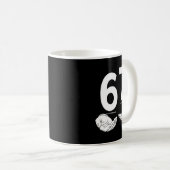 Mug Womens Funny Six Seven 6 7 Meme Gen Alpha Slang 6 (Devant droit)