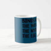 Mug Womens Funny Stepmama Bonus Woman Myth Legend (Devant droit)