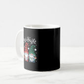 Mug Womens Gnomes Merry And Bright Christmas Lights Bu (Devant gauche)