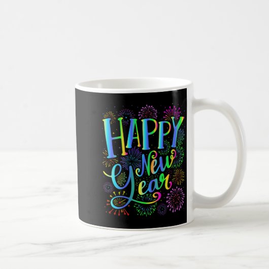 Mug Womens Happy New Year 2026 V-neck  (Droite)