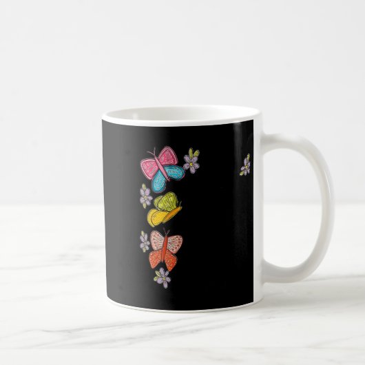 Mug Womens He Makes All Things New Butterfly V-neck (Droite)