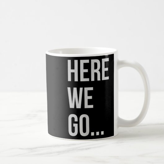 Mug Womens Here We Go Xl Heather Blue  (Droite)