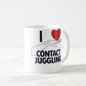 Mug Womens I Love Contact Juggling Ball Professional C (Devant droit)