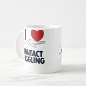 Mug Womens I Love Contact Juggling Ball Professional C (Devant gauche)