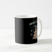 Mug Womens Jingle Shells Christmas Tree Snowflakes Cel (Devant droit)