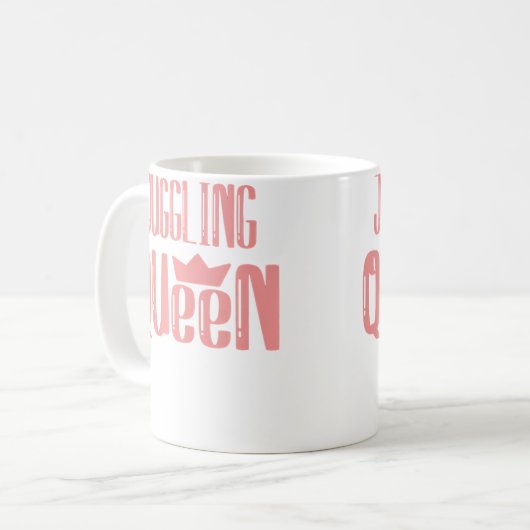 Mug Womens Juggling Queen (Devant gauche)