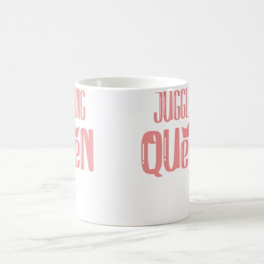 Mug Womens Juggling Queen (Centre)