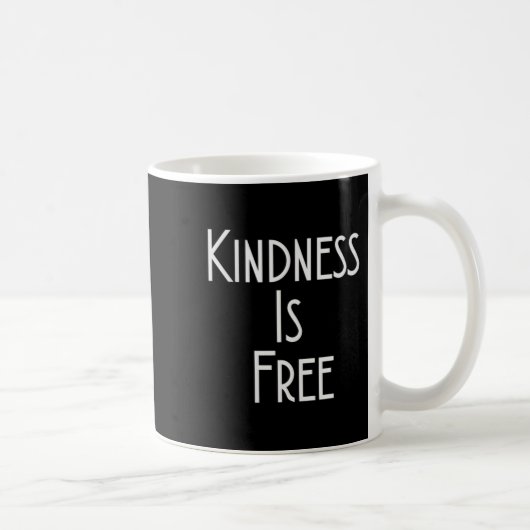 Mug Womens Kindness Is Shirt Motivation Insration V-ne (Droite)