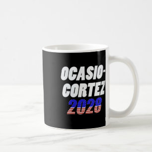 Mug Womens Ocasio-cortez 2028 - Aoc For President V-ne