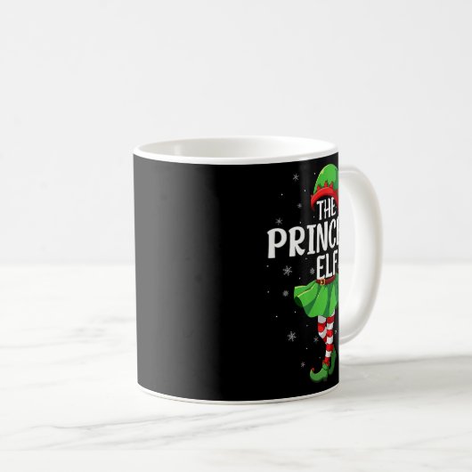 Mug Womens Princess Elf Christmas Girls Women Elf Squa (Devant droit)