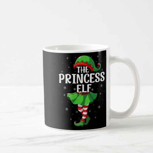Mug Womens Princess Elf Christmas Girls Women Elf Squa (Droite)