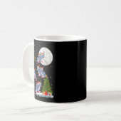 Mug Womens Rat Rodents Santa Sleigh Flying Funny Magic (Devant gauche)