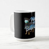 Mug Womens Rottweiler Dog with mask (Devant gauche)