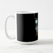 Mug Womens Rottweiler Dog with mask (Gauche)