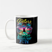 Mug Womens Sisters On The Loose Sisters Trip 2026 Funn (Gauche)