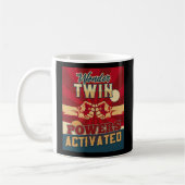 Mug Wonder Twin Powers Activé Twins Enfants frères (Gauche)