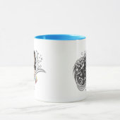 Mug Wonder Woman and Stars (Centre)