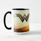 Mug Wonder Woman Au coucher Du Soleil (Gauche)