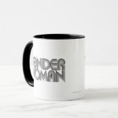 Mug Wonder Woman B&W Logo 3 (Devant gauche)