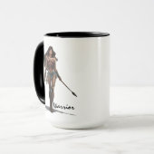 Mug Wonder Woman Battle-Ready Comic Art (Devant gauche)