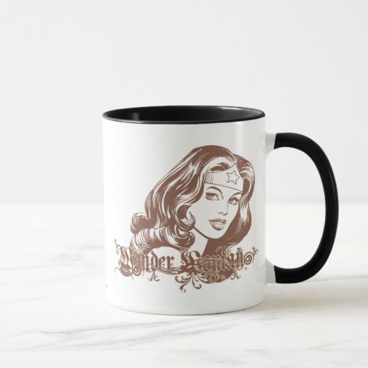 Mug Wonder Woman Brown (Droite)