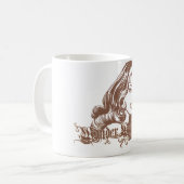 Mug Wonder Woman Brown (Devant gauche)