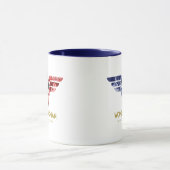 Mug Wonder Woman Crossed Arms dans le logo collage (Centre)