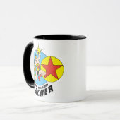 Mug Wonder Woman Étoile rouge enseignant (Devant gauche)