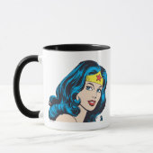Mug Wonder Woman Face (Gauche)