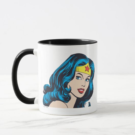 Mug Wonder Woman Face (Gauche)