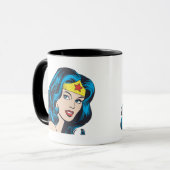 Mug Wonder Woman Face (Devant gauche)