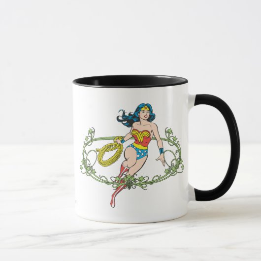 Mug Wonder Woman Green Vines (Droite)