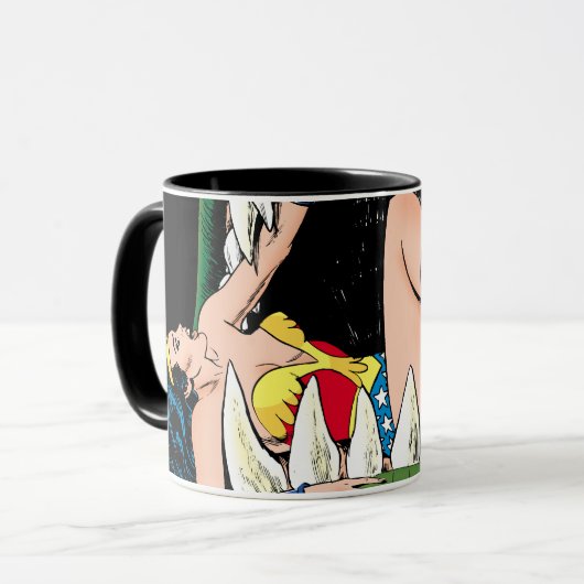 Mug Wonder Woman Jaws (Devant gauche)