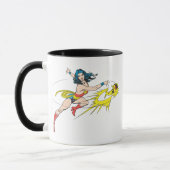 Mug Wonder Woman Jette Couronne (Gauche)
