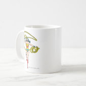 Mug Wonder Woman Lasso au-dessus de la tête (Devant gauche)
