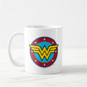 Mug Wonder Woman | Logo Cercle & Etoiles (Gauche)
