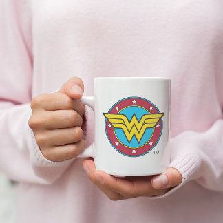 Mug Wonder Woman | Logo Cercle & Etoiles