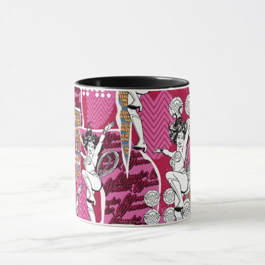 Mug Wonder Woman Motif rose (Centre)