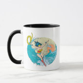 Mug Wonder Woman Ocean Sky (Gauche)