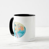 Mug Wonder Woman Ocean Sky (Devant gauche)