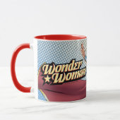 Mug Wonder Woman Portant Cape (Gauche)