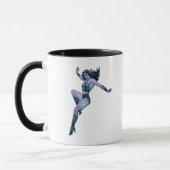 Mug Wonder Woman Pose colorée (Gauche)