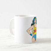 Mug Wonder Woman | Pose Vintage avec Lasso (Devant gauche)