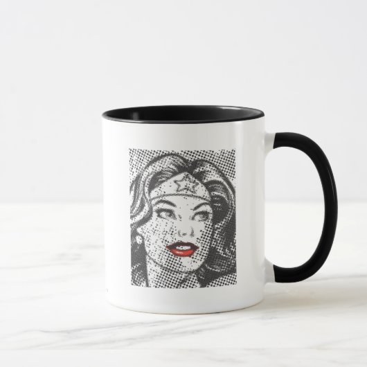 Mug Wonder Woman Red Lips (Droite)