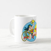 Mug Wonder Woman Red Star (Devant gauche)