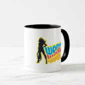 Mug Wonder Woman Silhouette (Devant droit)