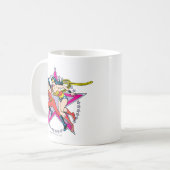 Mug Wonder Woman Star Arrière - plan (Devant gauche)