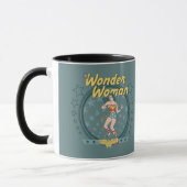 Mug Wonder Woman Stress Design (Gauche)